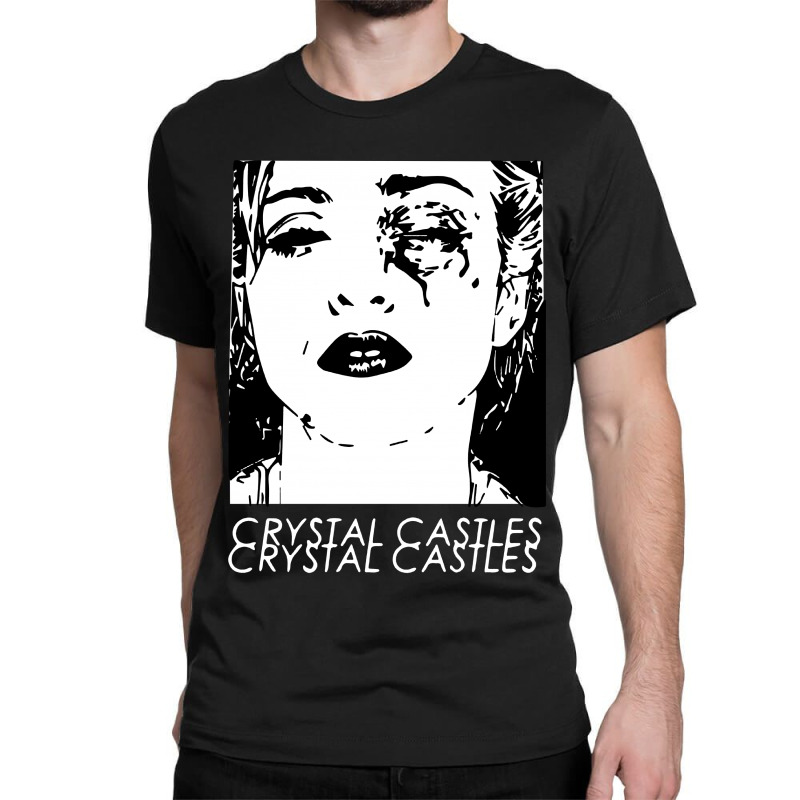 Crystal Castles Madonna Bruised Pre-shrunk, Hand Screened 100% Cotton  T-shirt -  Canada