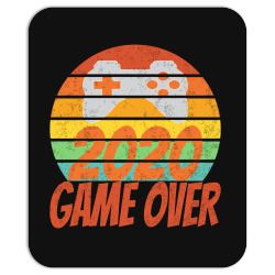 Game Over 2020 Retro Sunset Mousepad | Artistshot