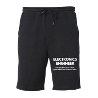 Electronics Engineer T Shirt Fleece Short | Artistshot