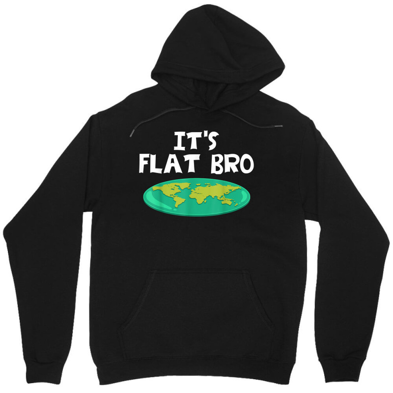 Earth Is Flat Funny World Theory Map T Shirt Unisex Hoodie | Artistshot