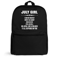 Super July Girl Backpack | Artistshot