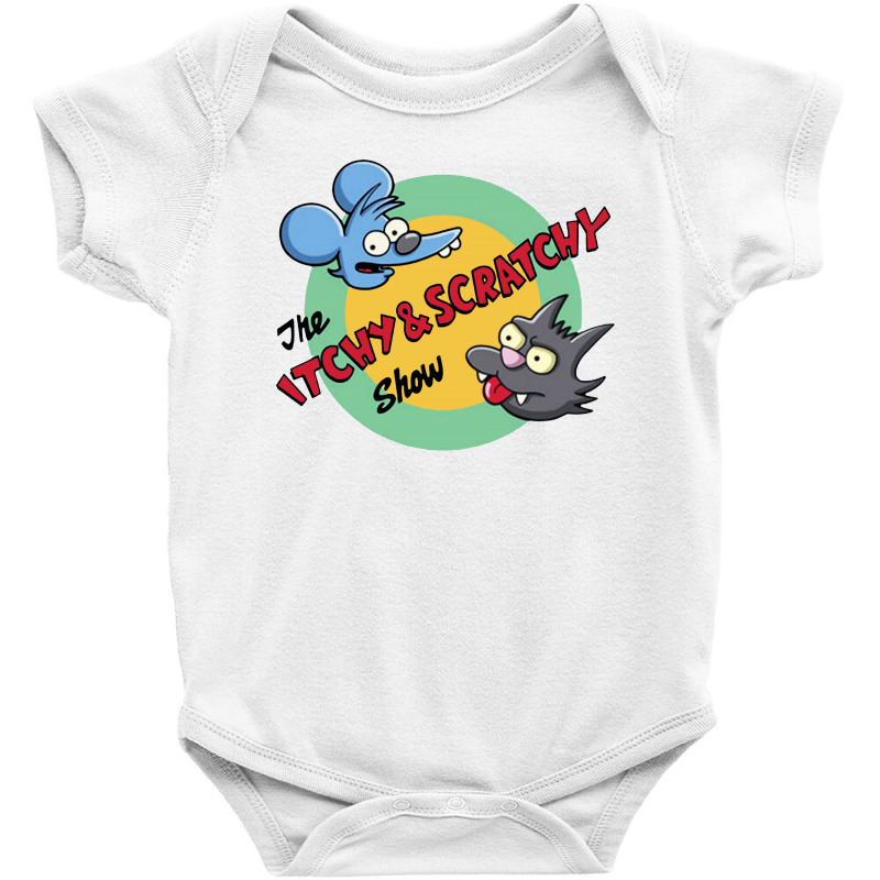 Itchy And Scratchy Baby Bodysuit | Artistshot