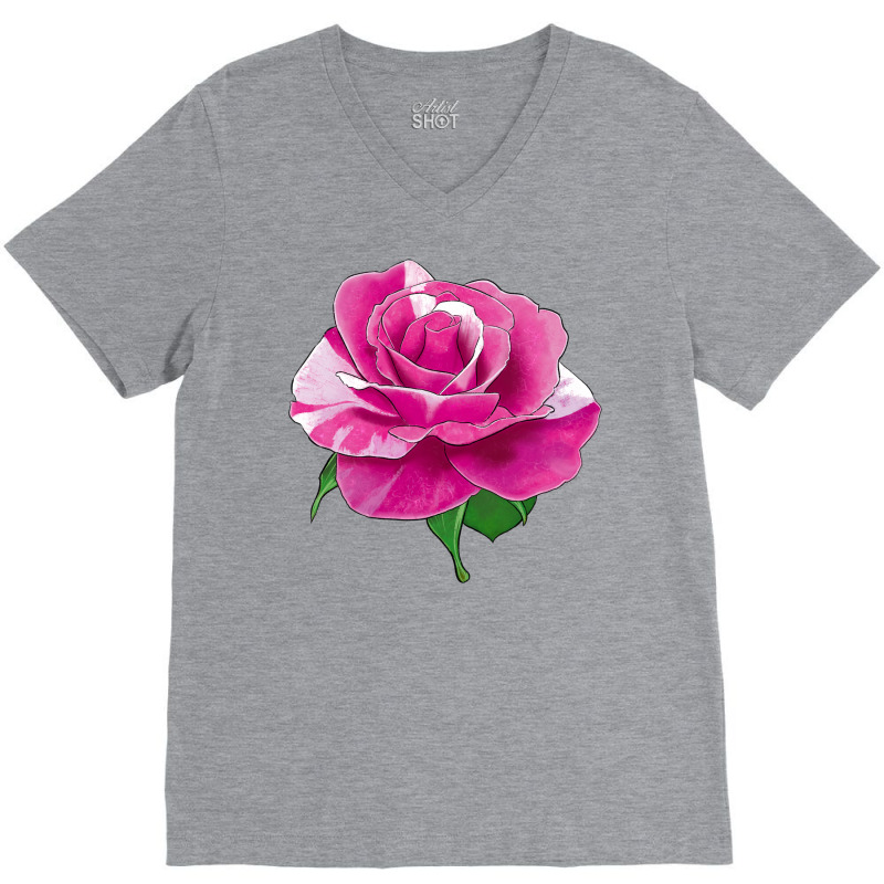 Parade Day Rose V-Neck Tee by LillyAllenDesigns | Artistshot