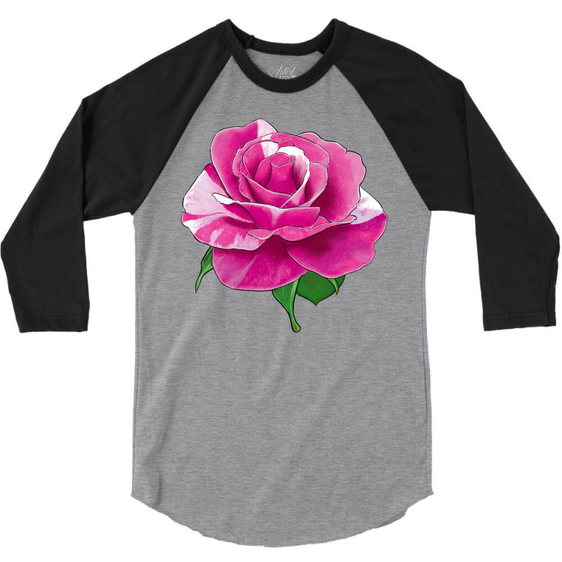 Parade Day Rose 3/4 Sleeve Shirt by LillyAllenDesigns | Artistshot