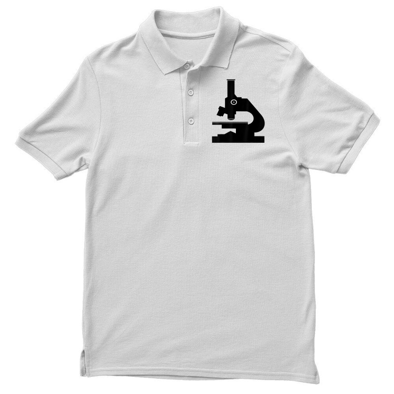 Microscope T Shirt Microscopy Science Chemistry Graphic Tee Men's Polo Shirt | Artistshot