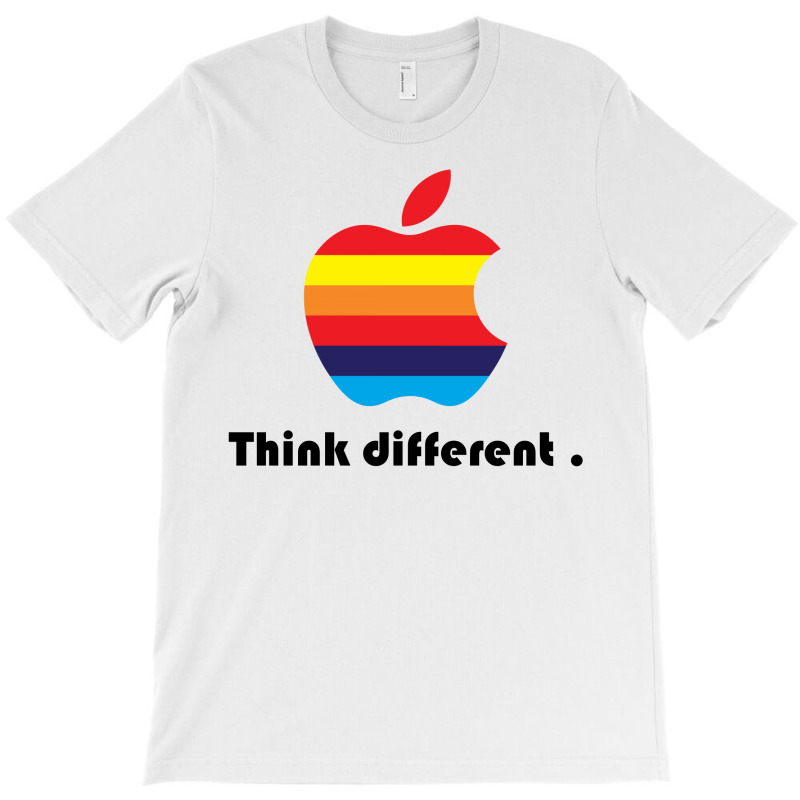 Custom Apple Think Different T-shirt By Sabriacar - Artistshot