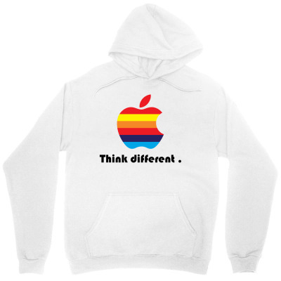 Apple Think Different Unisex Hoodie. By Artistshot