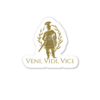 Veni Vidi Vici - Latin saying' Sticker