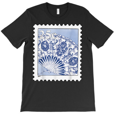 Vintage Fan Postage Stamp T Shirt T-shirt Designed By Stoutsal