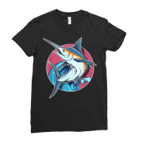 Swordfish Biologist Underwater Saltwater Fish T Shirt Ladies Fitted T-shirt | Artistshot