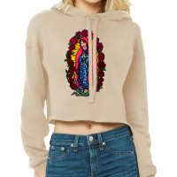 Guadalupe Blessed Virgin Mary T-shirt Cropped Hoodie | Artistshot