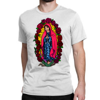 Guadalupe Blessed Virgin Mary T-shirt Classic T-shirt | Artistshot