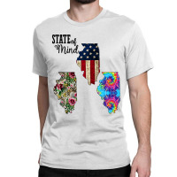 Im In A Fishing State Of Mind Illinois Classic T-shirt | Artistshot