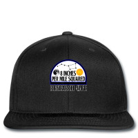 The Flat Earth 8 Inches Per Mile Squared Curvature T Shirt Printed Hat | Artistshot