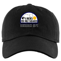 The Flat Earth 8 Inches Per Mile Squared Curvature T Shirt Kids Cap | Artistshot