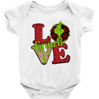 Llove Grinch Baby Bodysuit | Artistshot