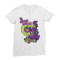 Rock N Roll Music Ladies Fitted T-shirt | Artistshot