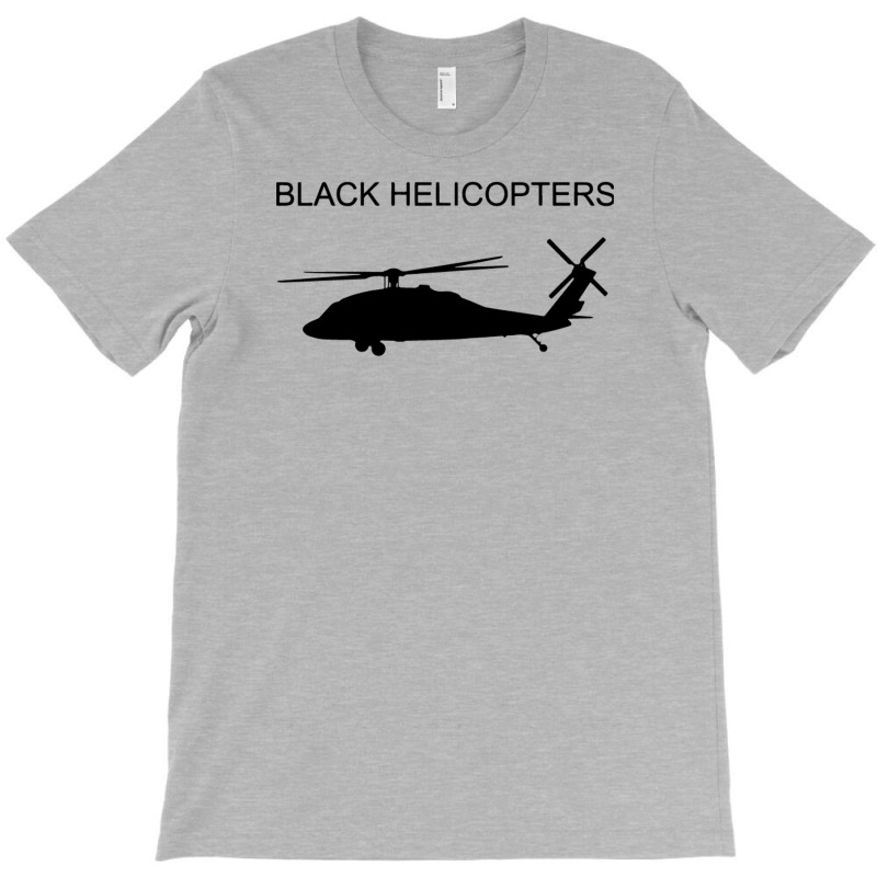 Viewer Spænding Alle slags Custom Black Helicopter T-shirt By Gematees - Artistshot
