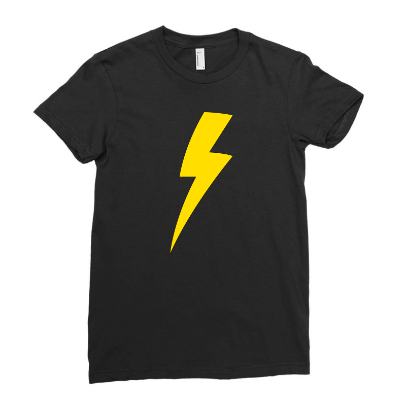 Lightning Bolt Ladies Fitted T-Shirt by suryanaagus | Artistshot