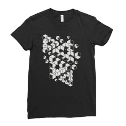 impossible triangles Ladies Fitted T-Shirt | Artistshot