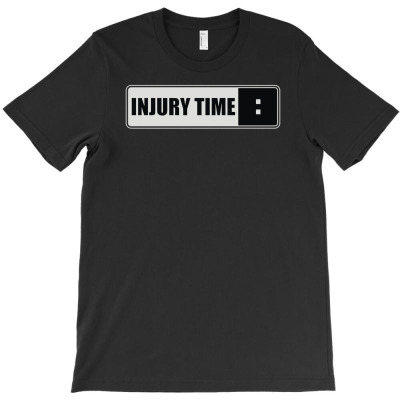 Injury Time T-shirt Designed By Mdk Art
