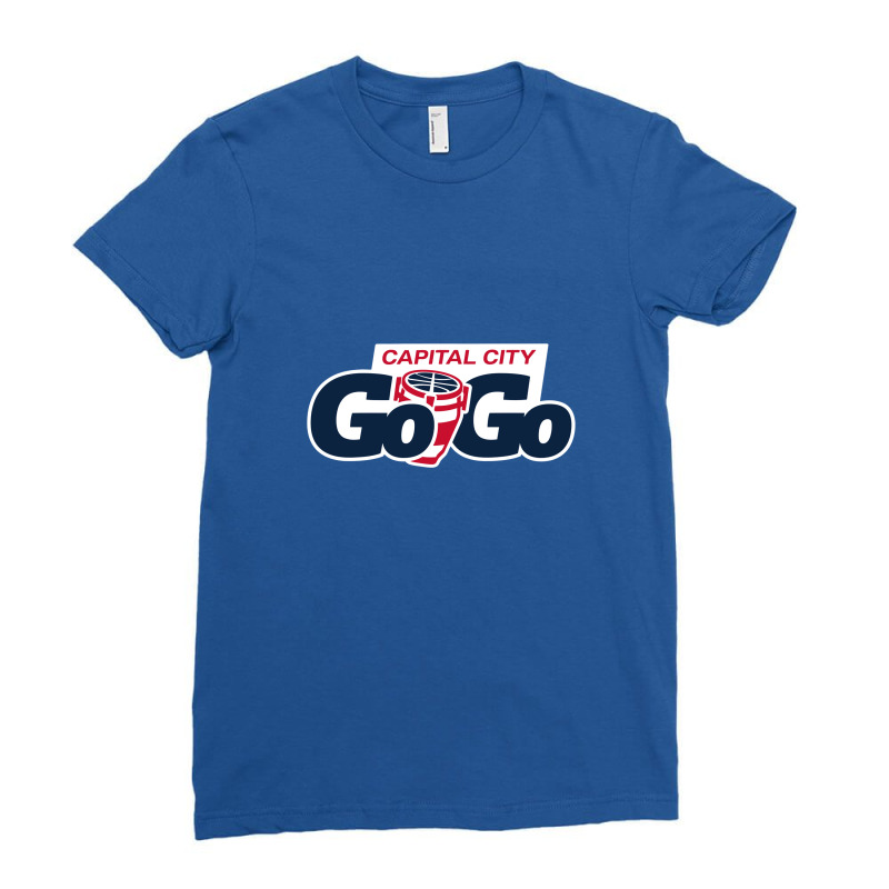 The Capital City Go Go Ladies Fitted T-Shirt by skay | Artistshot