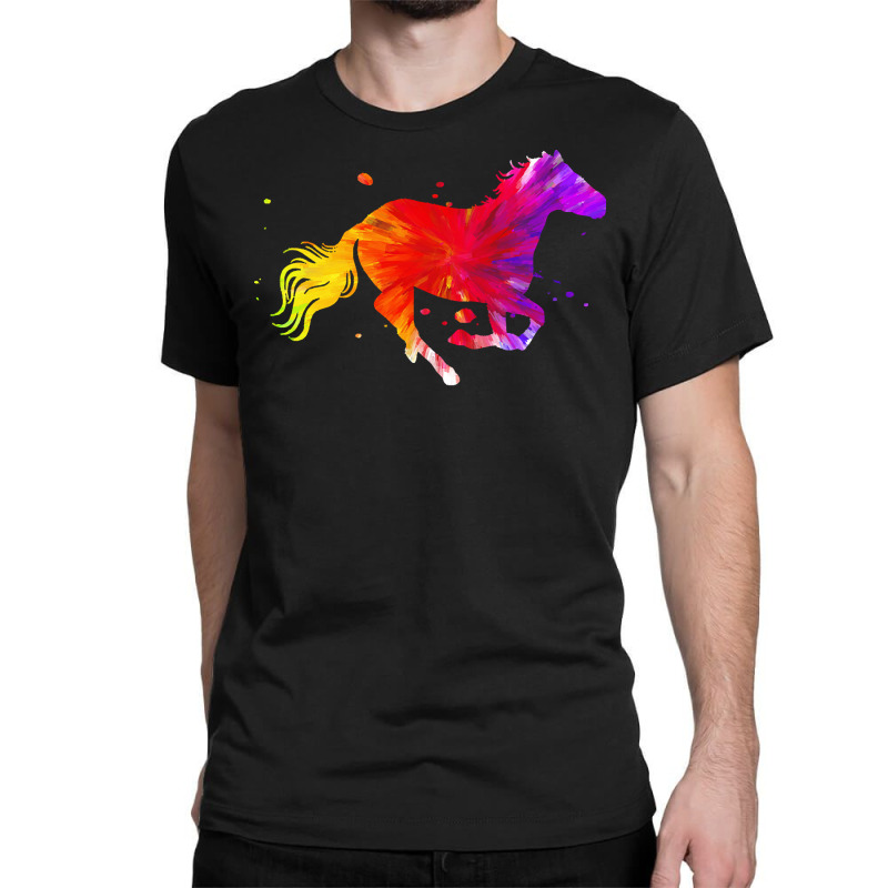 Horse T  Shirt Colorful Horse T  Shirt Classic T-shirt | Artistshot