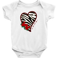 Zebra Love Baby Bodysuit | Artistshot