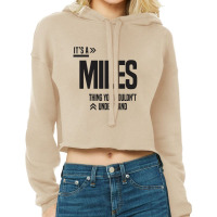 Miles Cropped Hoodie | Artistshot