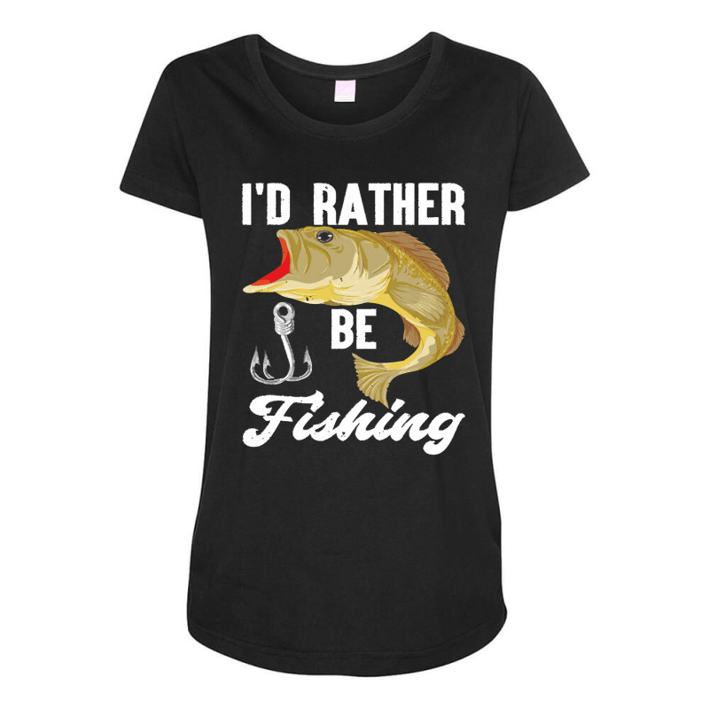 Fishing T  Shirt Fisherman Angle Fish Lover Funny Fishing T  Shirt Maternity Scoop Neck T-shirt by osvaldo8495 | Artistshot