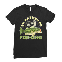 Fishing T  Shirt Fisherman Angling Hobby Fish Funny Fishing T  Shirt Ladies Fitted T-shirt | Artistshot