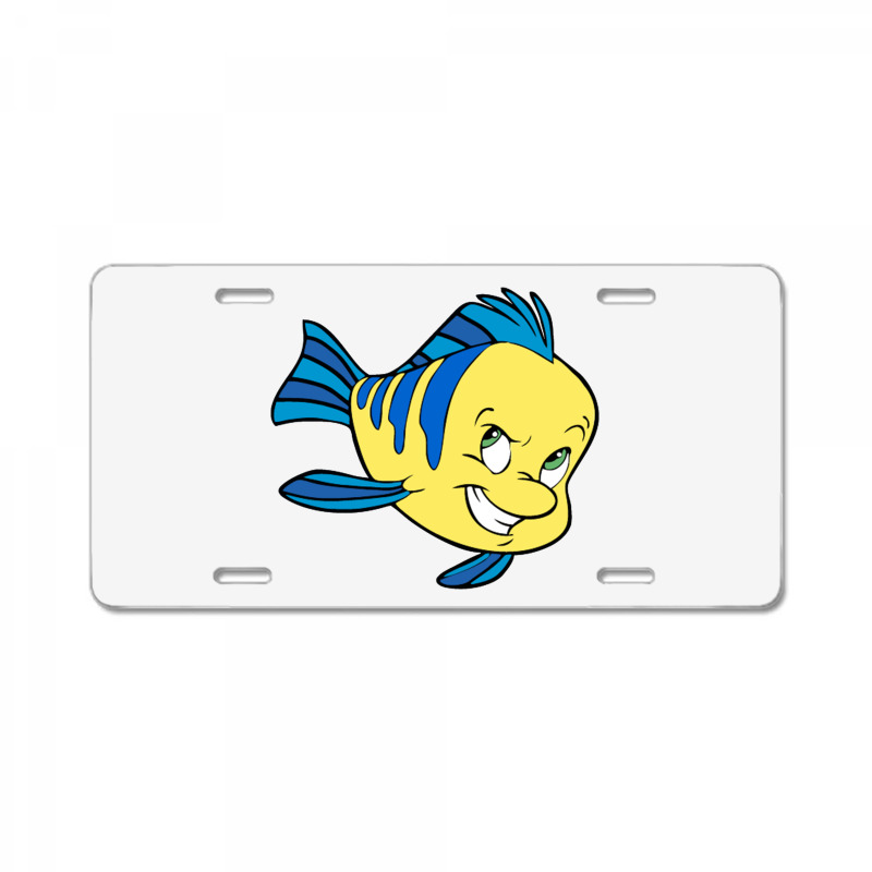 Flounder License Plate | Artistshot