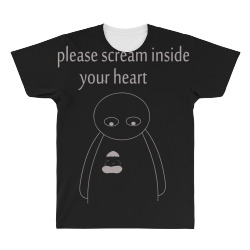 scream inside your All Over Men's T-shirt | Artistshot