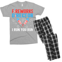 Independence Day T  Shirt Fireworks Director Men's T-shirt Pajama Set | Artistshot