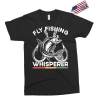 Fishing T  Shirt Fly Fishing Whisperer, Fish Angling Fisherman T  Shir Exclusive T-shirt | Artistshot