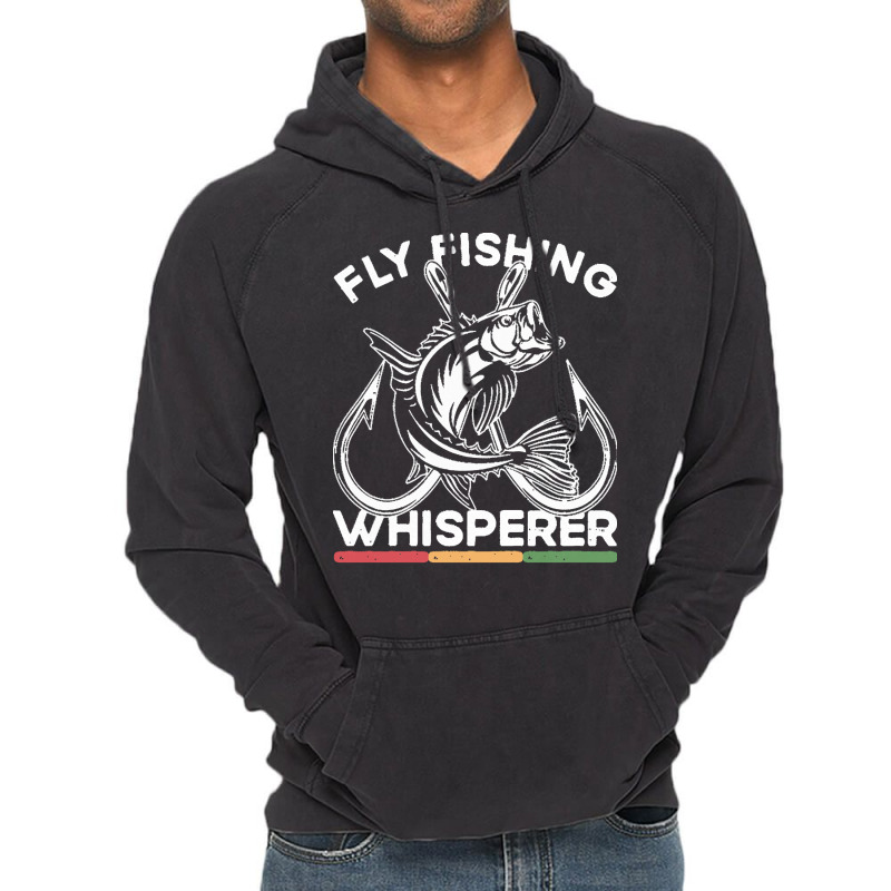 Fishing T  Shirt Fly Fishing Whisperer, Fish Angling Fisherman T  Shir Vintage Hoodie by osvaldo8495 | Artistshot