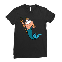 King Triton Ladies Fitted T-shirt | Artistshot