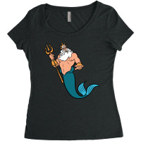 King Triton Women's Triblend Scoop T-shirt | Artistshot