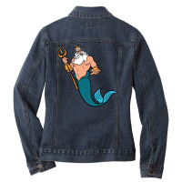 King Triton Ladies Denim Jacket | Artistshot