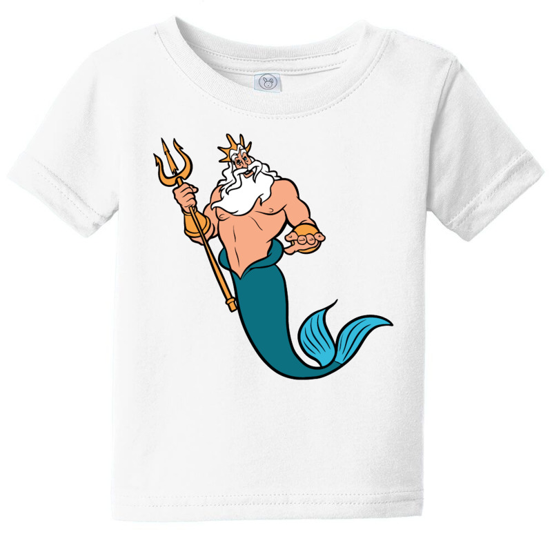 King Triton Baby Tee by mukidey | Artistshot