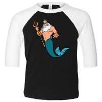 King Triton Toddler 3/4 Sleeve Tee | Artistshot