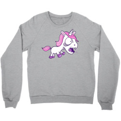Angry Unicorn Crewneck Sweatshirt | Artistshot