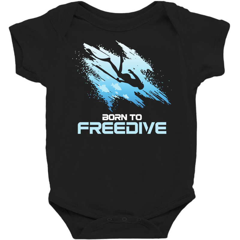 Swimming T  Shirt Freediving Freediver Scuba Diving Diver Underwater O Baby Bodysuit by darrengorczany780 | Artistshot