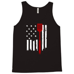 american bbq old glory and spatula Tank Top | Artistshot