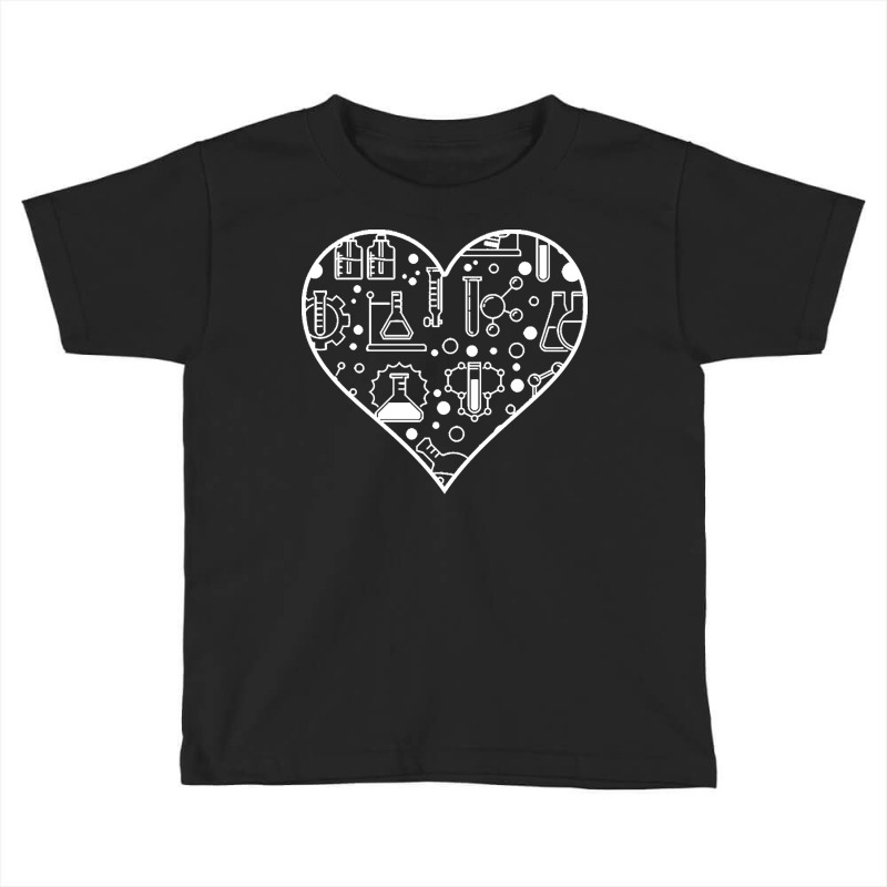 Chemistry T  Shirt Chemistry Science Heart Chemist Scientist Pharmacis Toddler T-shirt | Artistshot