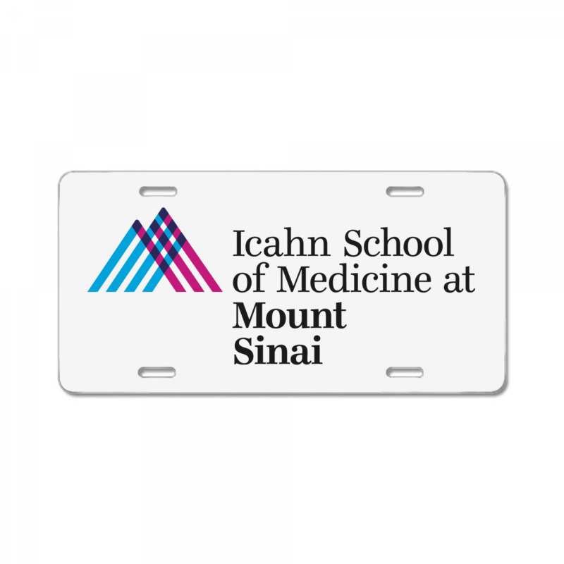 Icahn School Of Medicine At Mount Sinai License Plate | Artistshot