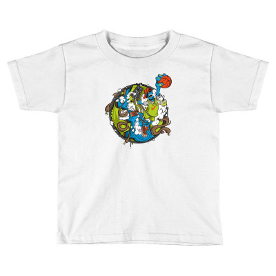 Jumper Toddler T-shirt Designed By Mdk Art
