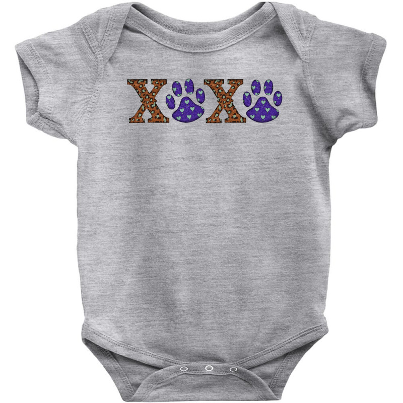 Xoxo Paw Western Baby Bodysuit by autlu2024 | Artistshot