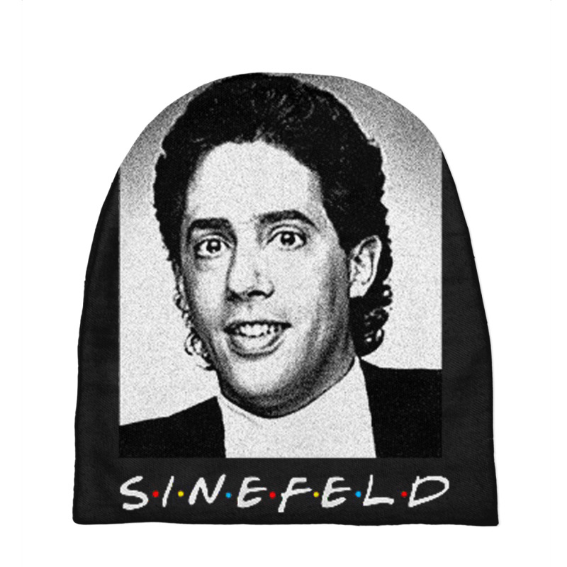 Sinefeld Funny Jerry Seinfeld Lookalike Meme Design Baby Beanies by wardiyatre | Artistshot