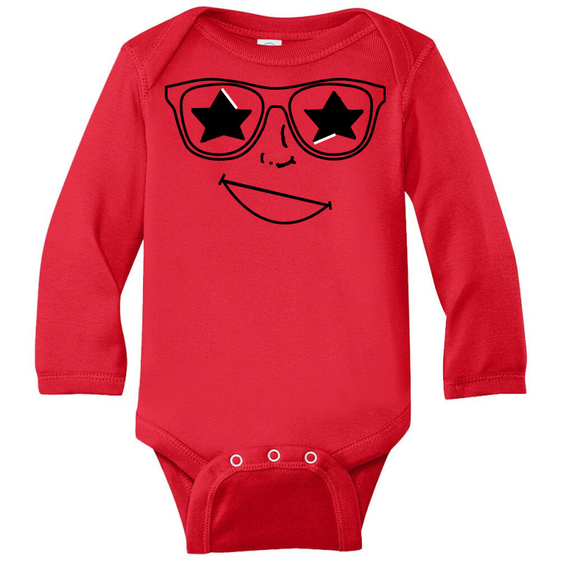 Smiling Star Long Sleeve Baby Bodysuit by Chiks | Artistshot